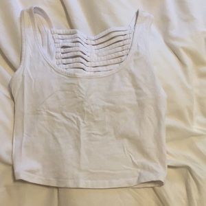 Tank with Caged Back